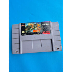 VTG 90's Alien VS. Predator SNES Rare  Retro Cult Classic Sci-Fi Video Game
